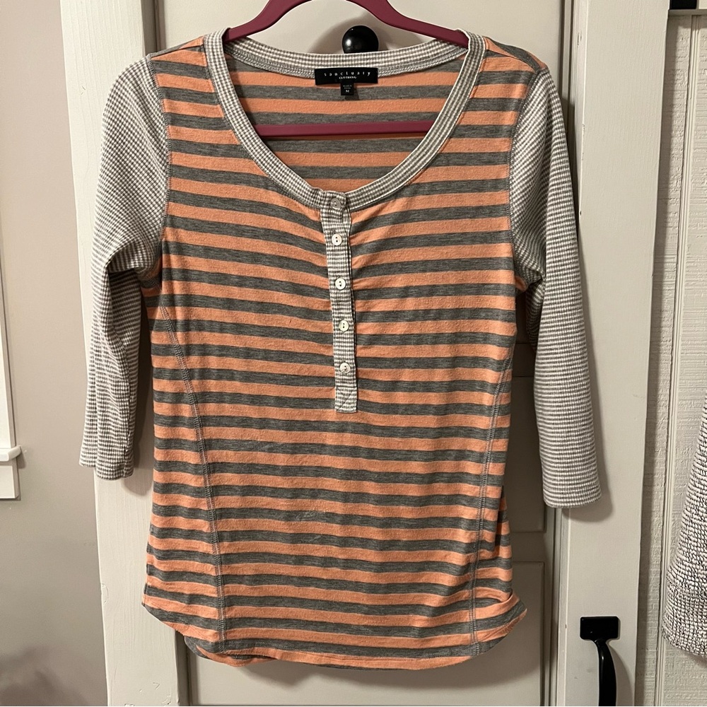 Sanctuary striped top